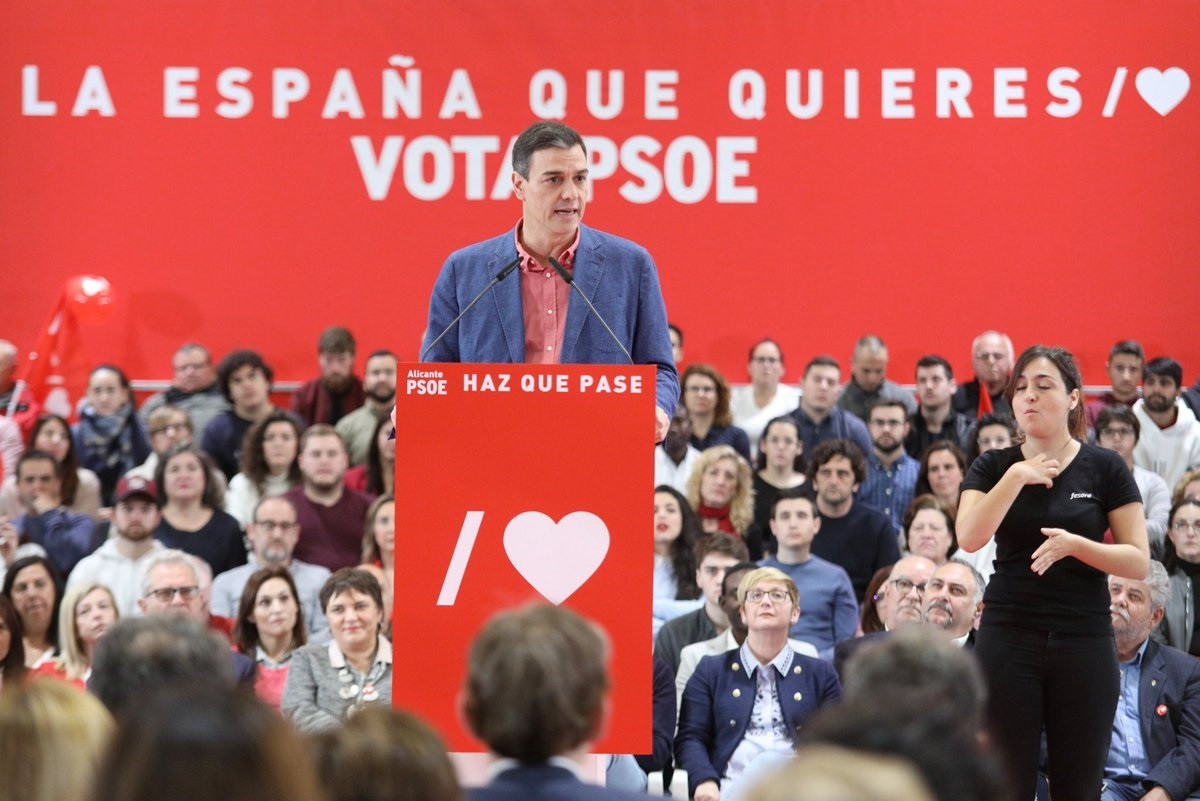 S Nchez Avisa De Que Todo Voto Que No Vaya Al Psoe Aumenta Las Opciones