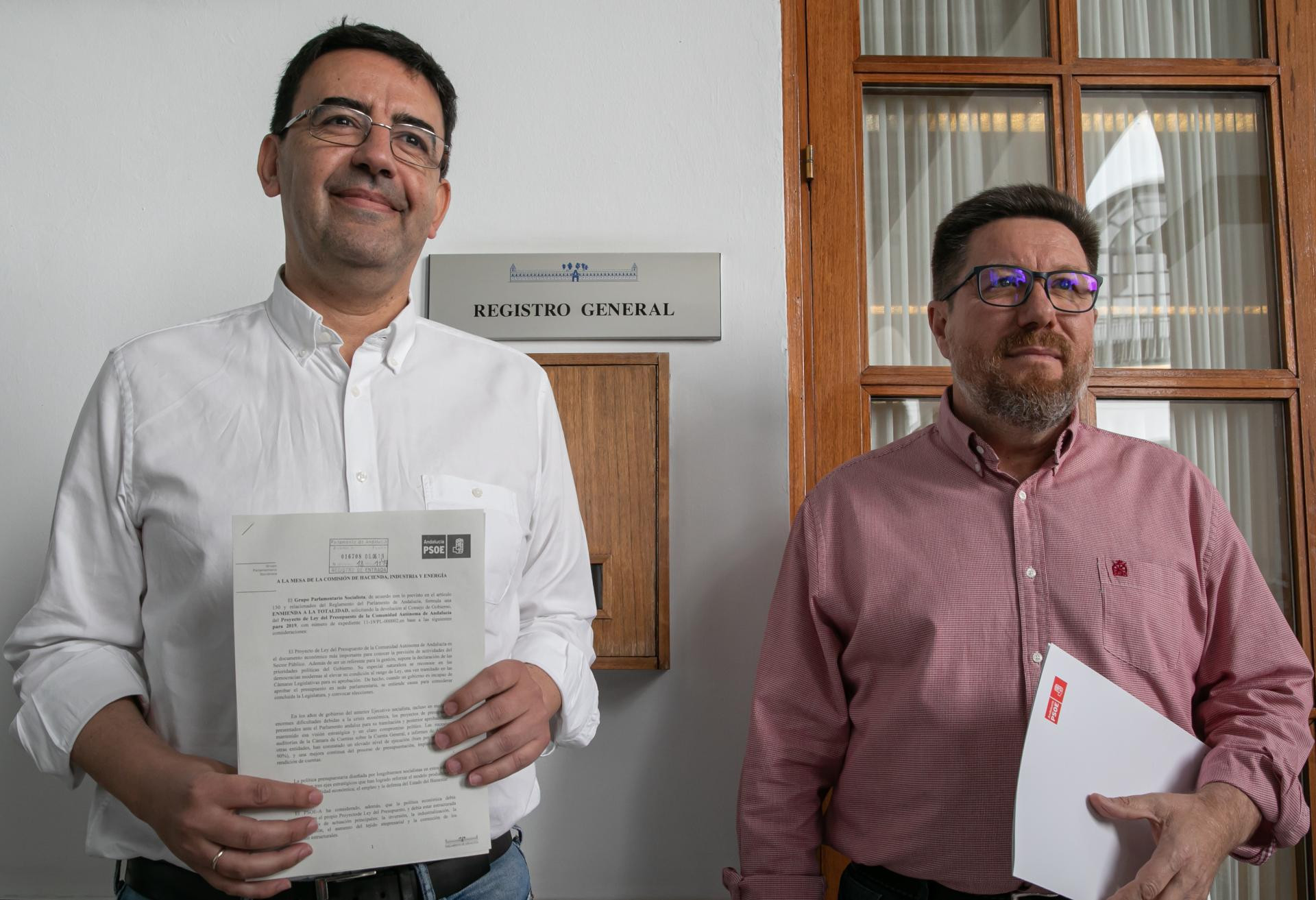 Am Psoe Andaluz Registra Enmienda A La Totalidad Y Pregunta A Pp A Y Cs