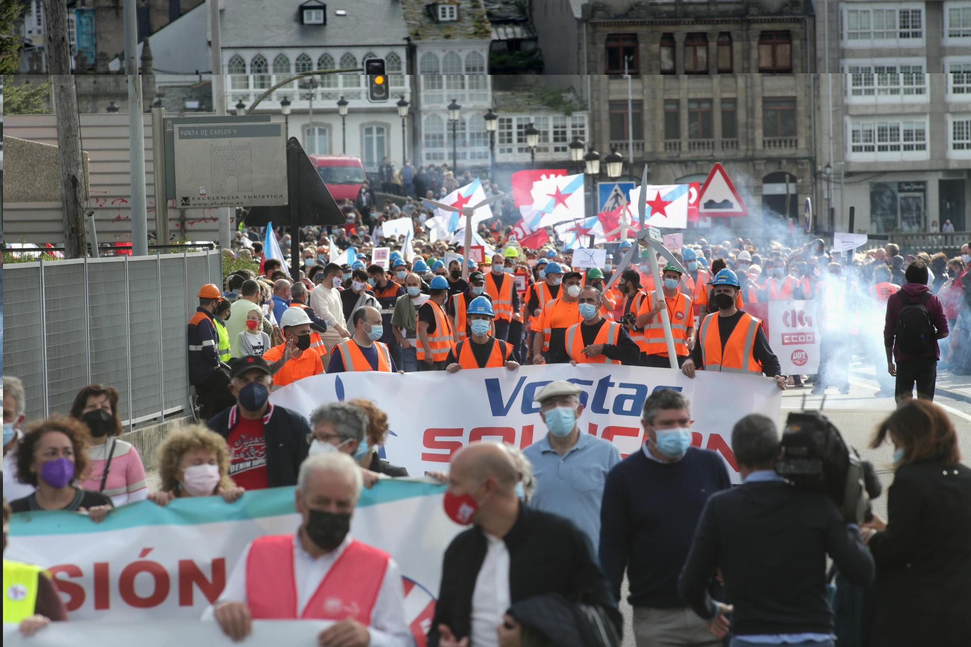 Los Trabajadores De Vestas En Lugo Preparan Movilizaciones Tras El Fin