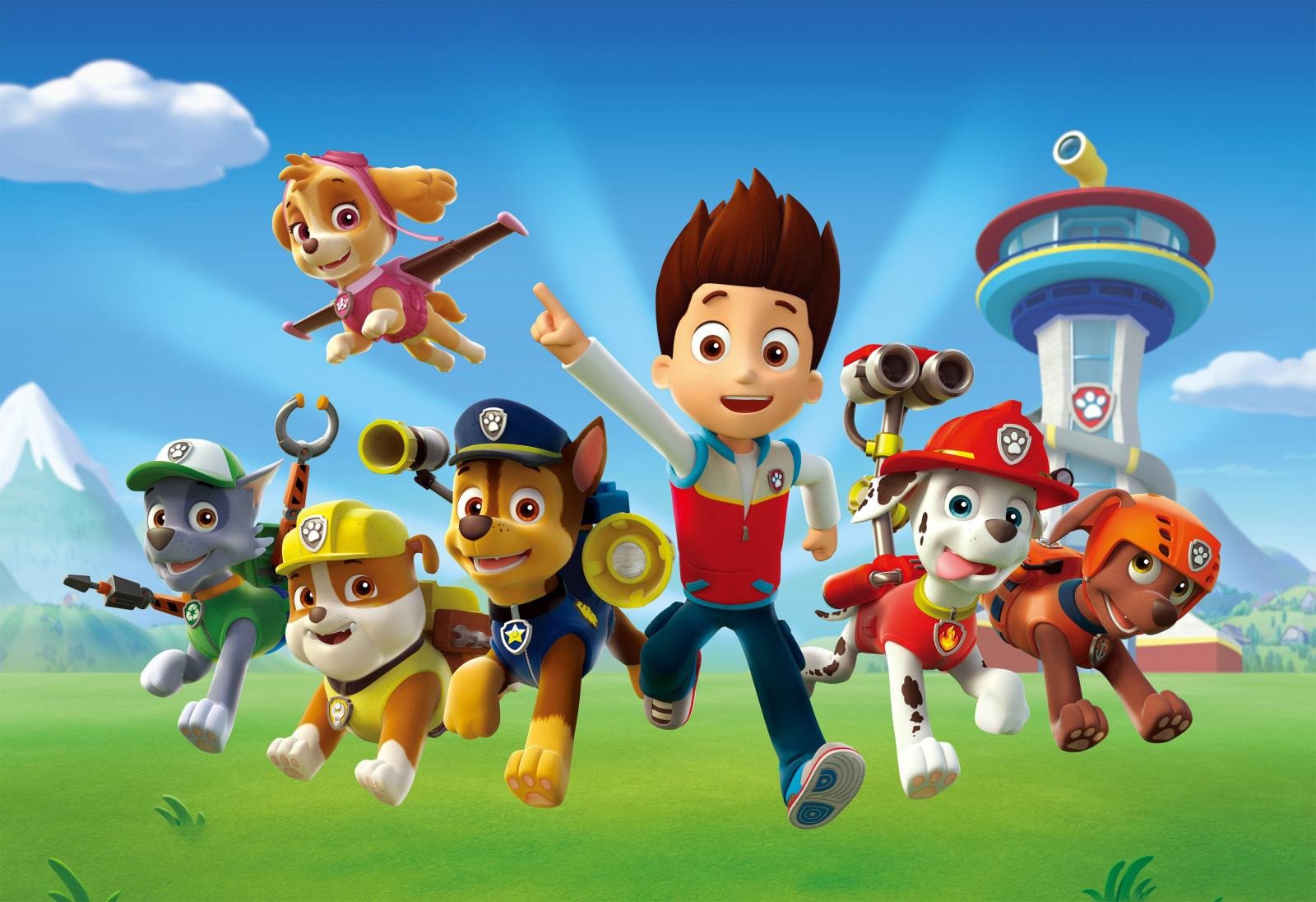 Paw Patrol, Patrulla Canina. Actividades - El gran libro de colorear